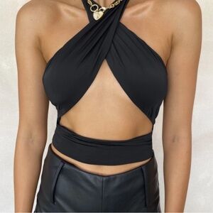 Tiger Mist Archie Top - Black